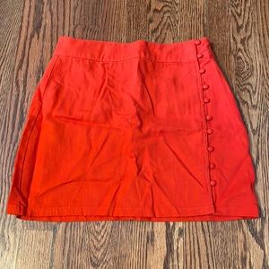 Forever 21 red mini skirt